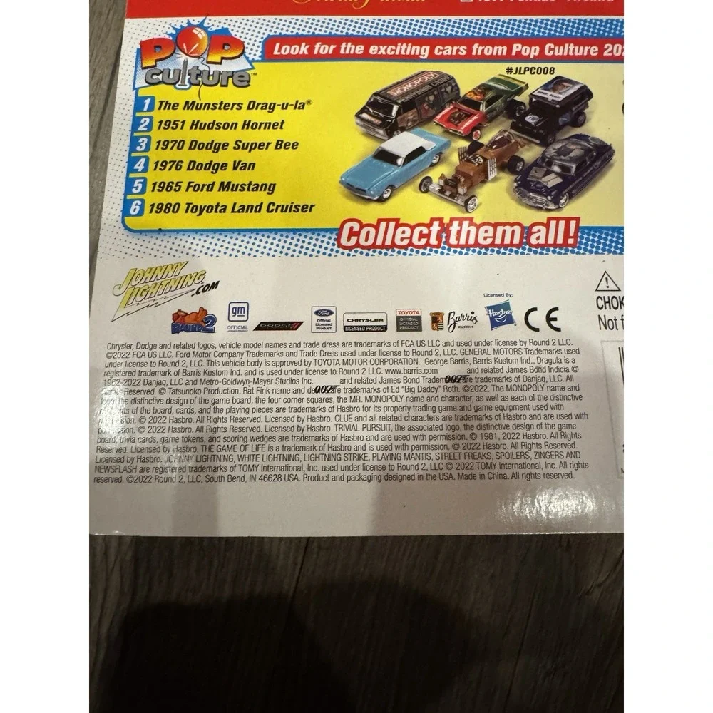 Johnny Lightning Clue Pop Culture 2022 Release 4 1933 Ford Delivery Diecast NEW